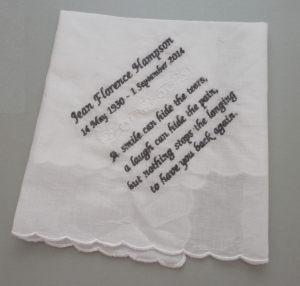 In Memory Handkerchiefs
